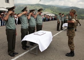 Զինվորը ծնողի երեխան է, բանակի` տղամարդ-զինվորը, ազգի ` պաշտպանը