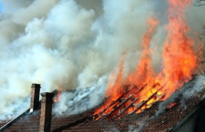 Հրդեհ Մեծավան գյուղում