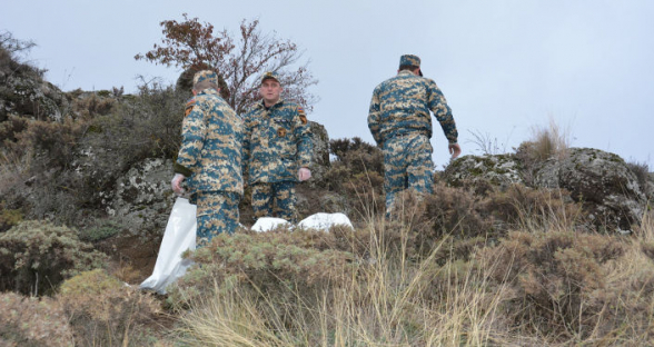 В Арцахе временно прекращены поиски останков погибших