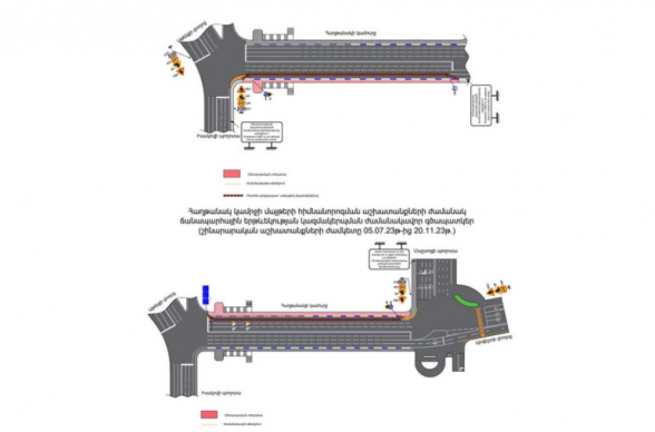 Փետրվարի 20-ից մինչ նոյեմբերի 20-ը «Հաղթանակ» կամրջի մայթերը և երթևեկելի առաջին գոտիները փակ են լինելու. քաղաքապետարան