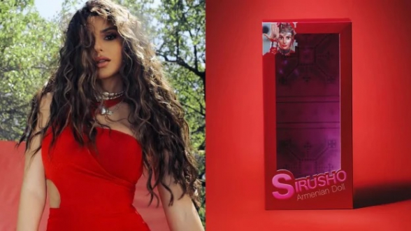 Սիրուշոն հայտնել է Sirusho. Armenian Doll տիկնիկի թողարկման մասին